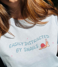 Load image into Gallery viewer, Easily distracted by snails T-Shirt