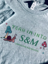 将图片加载到图库查看器，Snail &amp; Mushroom S&amp;M t-shirt