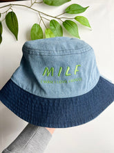 Cargar imagen en el visor de la galería, MILF ( Man I Love Frogs) Denim bucket hat