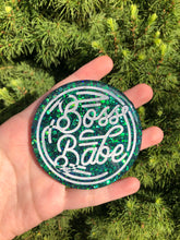 Load image into Gallery viewer, Boss babe coaster/magnet