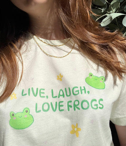 Live Laugh Love Frogs Unisex T-shirt