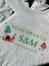 将图片加载到图库查看器，Snail &amp; Mushroom S&amp;M t-shirt