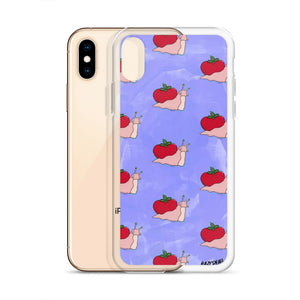 Strawberry snail iPhone Case