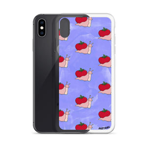 Strawberry snail iPhone Case
