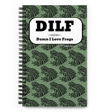 Laden Sie das Bild in den Galerie-Viewer, Green DILF frog notebook