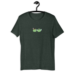 Angel Devil Frog Unisex t-shirt