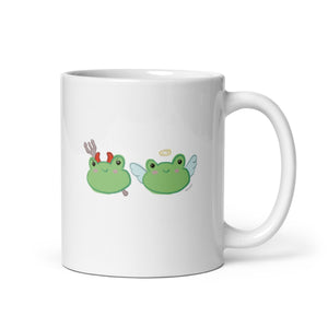 Angel Devil Frog mug